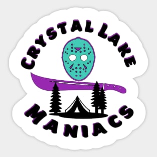 campers tee Sticker